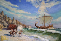 Картина "Амазонки и Аргонавты"