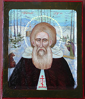 Икона "Преподобный Сергий Радонежский"